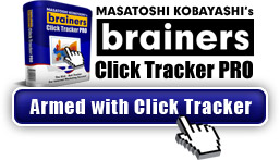 クレジット・カード支払い『 Click Tracker PRO クリック・トラッカー・プロ《マスター・リセール・ライト付き》 』は、こちらをクリックしてご注文下さい！