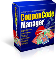 Coupon Code Manager ! クーポン・コード・マネージャー