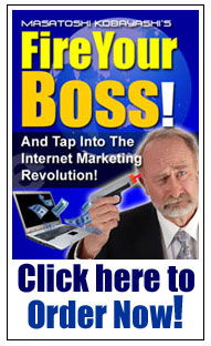 こちらをクリックして、『 Fire Your Boss! 』をご注文下さい！