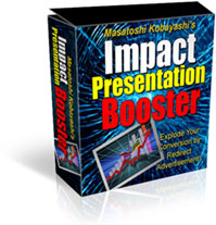 Impact Presentation Booster �C���p�N�g�E�v���[���e�[�V�����E�u�[�X�^�[ �̃y�[�W��