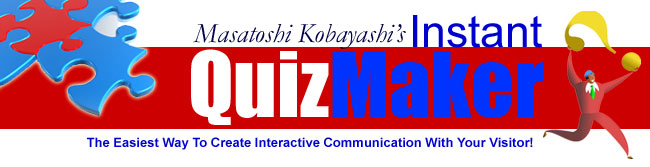 Instant Quiz Maker インスタント・クイズ・メーカー