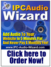 『 IPC Audio Wizard《マスター・リセール・ライト付き》』は、こちらをクリックしてご注文下さい！
