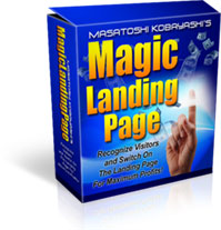 Magic Landing Page マジック・ランディング・ページ