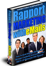 Rapport MARKETING with eMails �d�q���[���Ń��|�[�g�E�}�[�P�e�B���O �̃y�[�W��